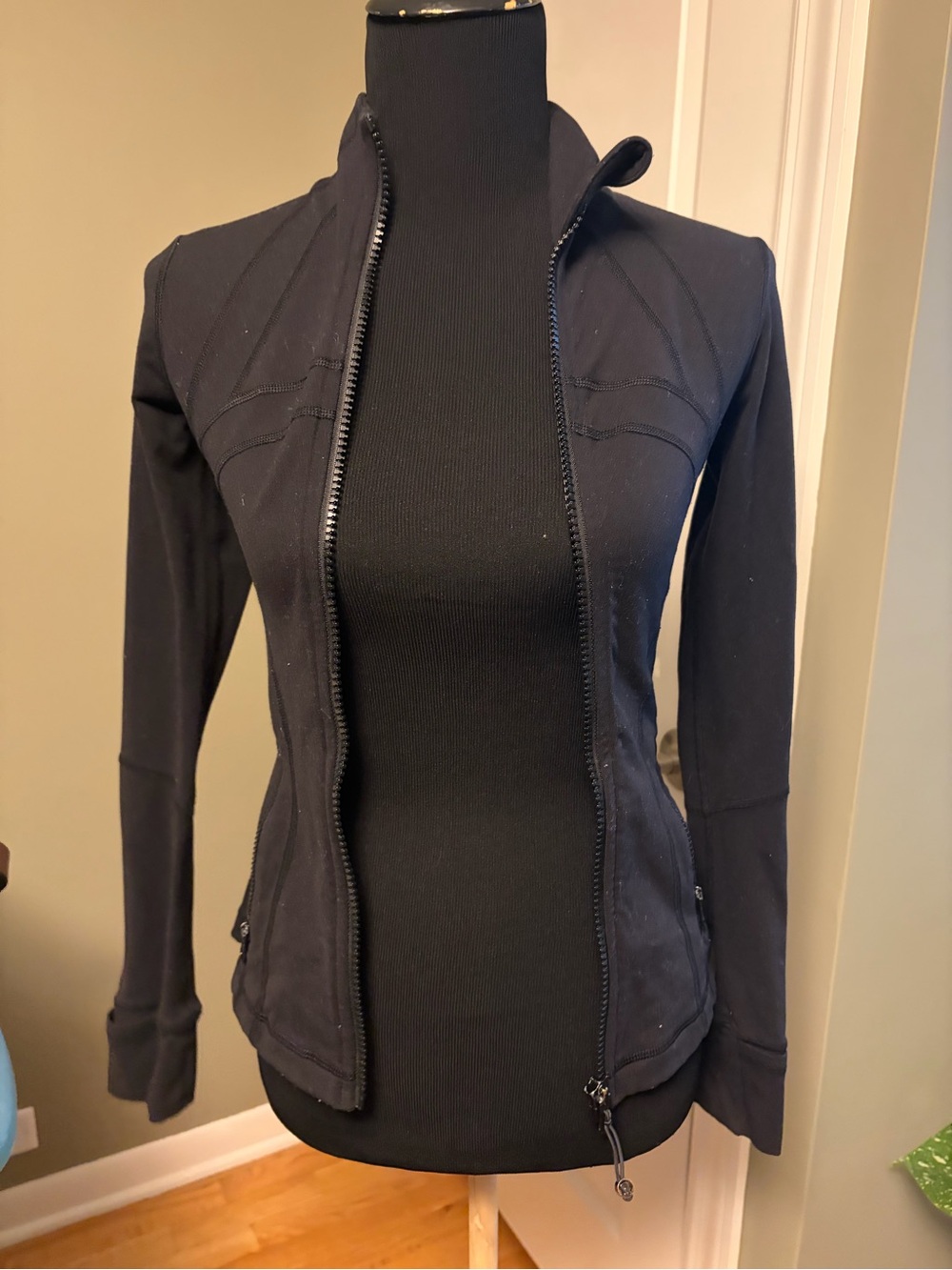 lululemon athletica Black Define Fitted Zip-Up Jacket